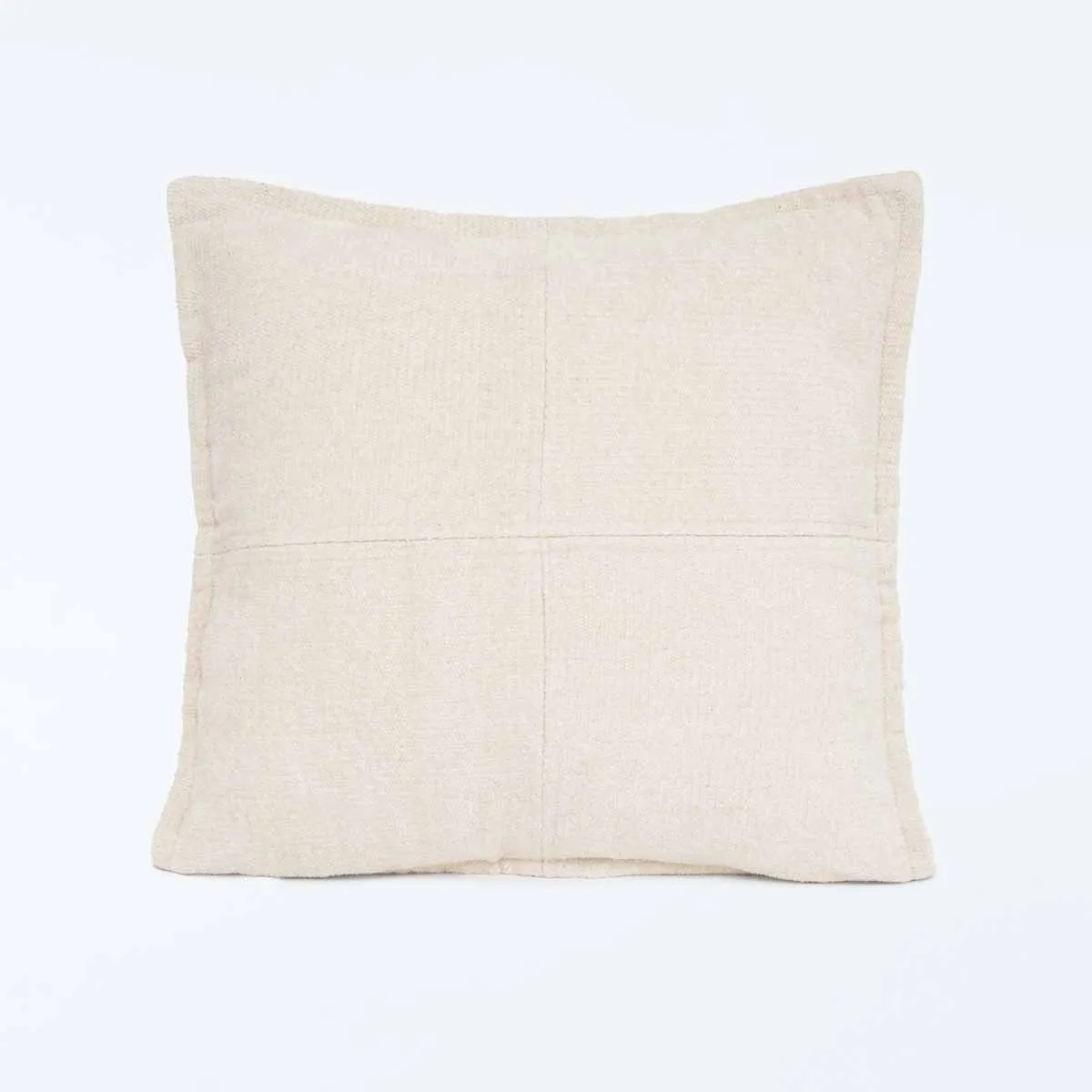 COJÍN RIPLEY HOME CHENILLE CRUZ IVORY 45X45 CM