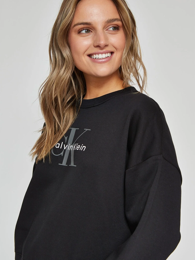 POLERÓN MUJER CALVIN KLEIN ALGODÓN  - 3