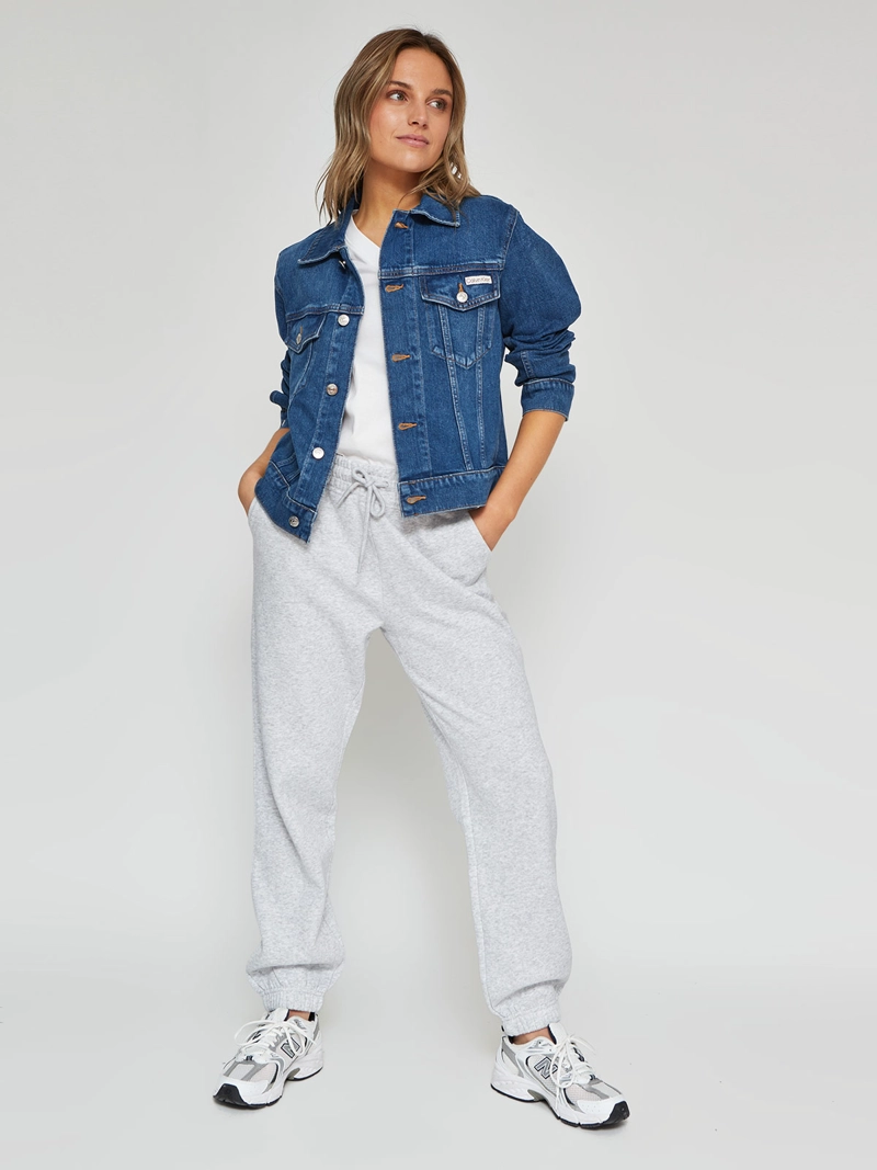 CHAQUETA MUJER CALVIN KLEIN ALGODÓN  - 4