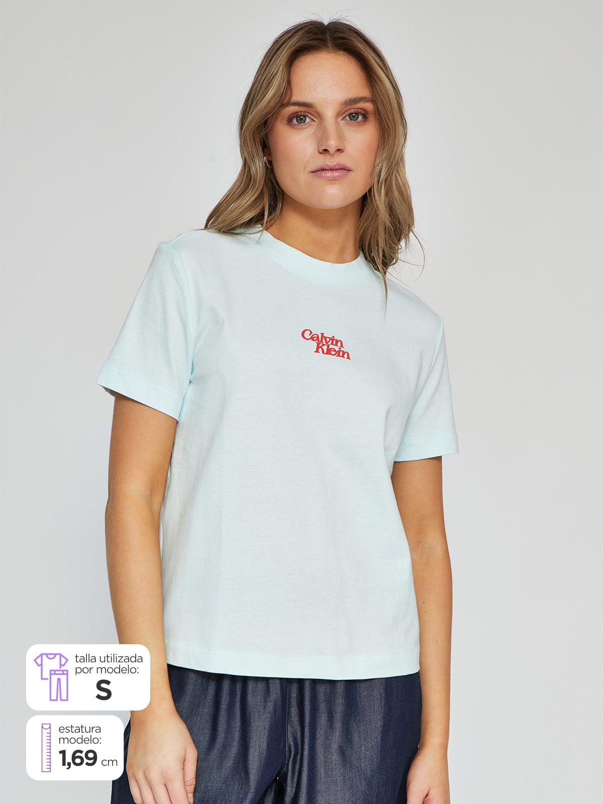 POLERA MUJER CALVIN KLEIN ALGODÓN - 1