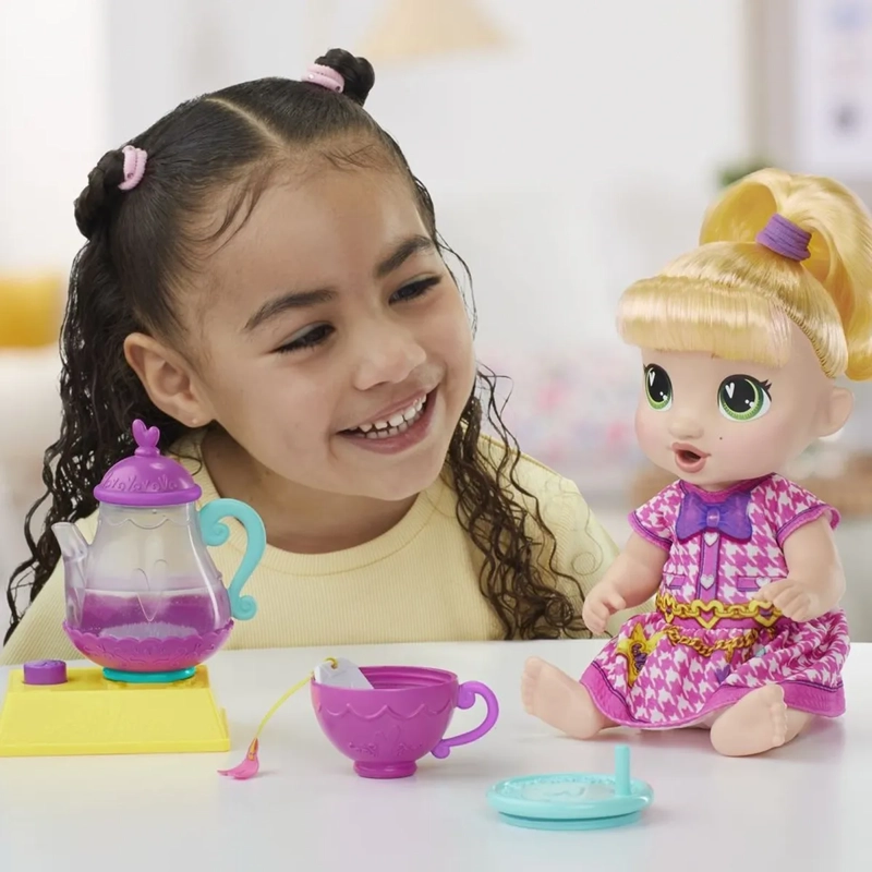 MUÑECA BABY ALIVE FIESTA DE TÉ BURBUJEANTE LALA GOOGOO - 10
