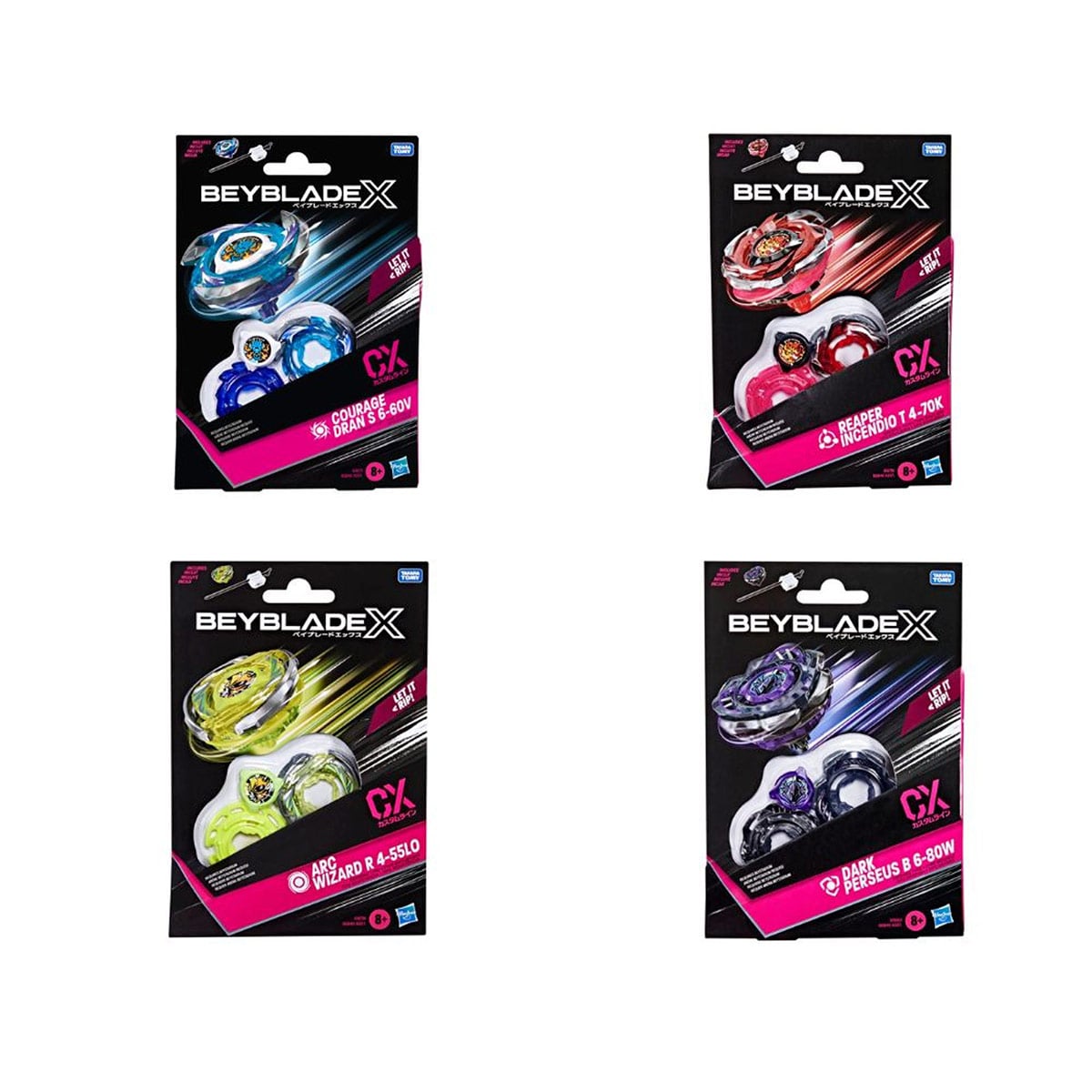 TROMPO BEYBLADE X KITS INICIALES CX SURTIDO