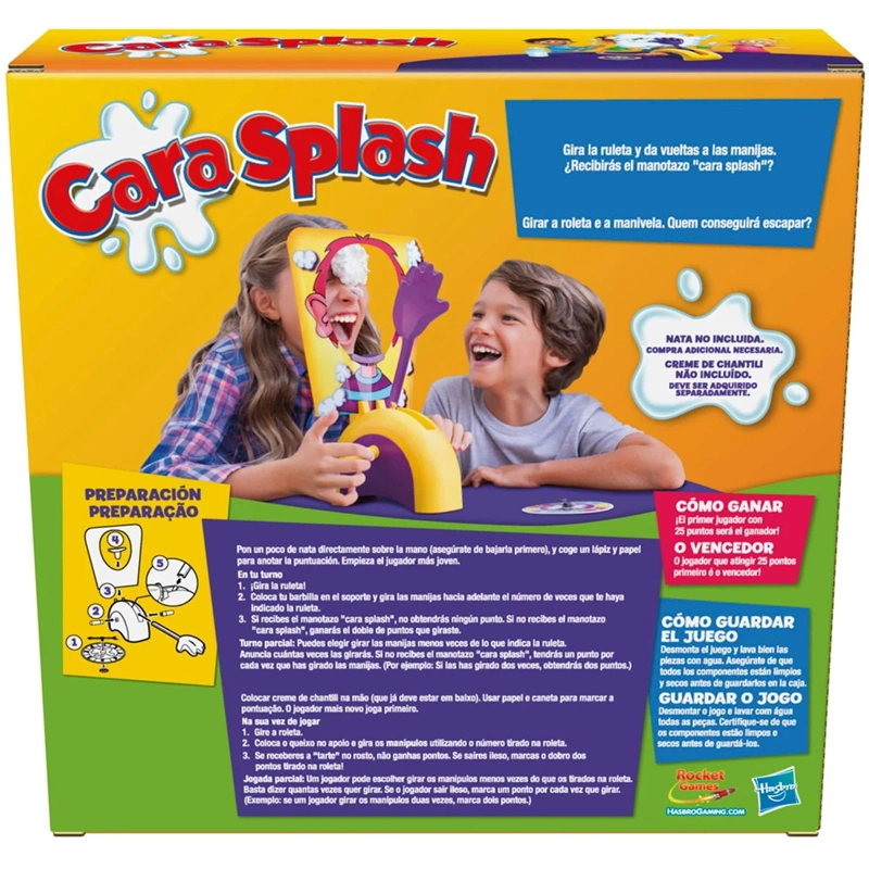 JUEGO DE MESA PIE FACE WHIPPED CREAM - 4