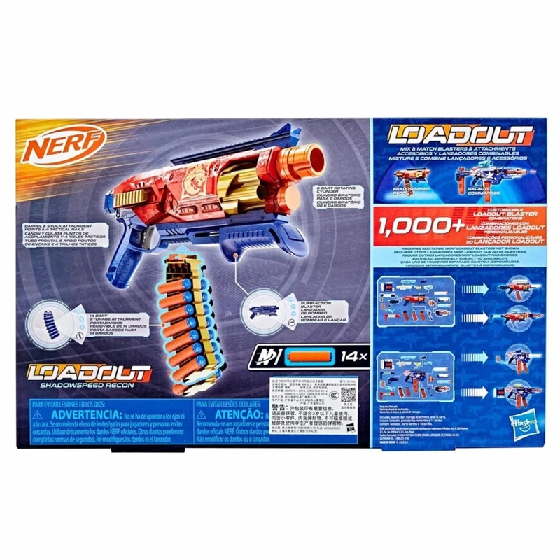 LANZADOR NERF LOADOUT SHADOWSPEED RECON - 3