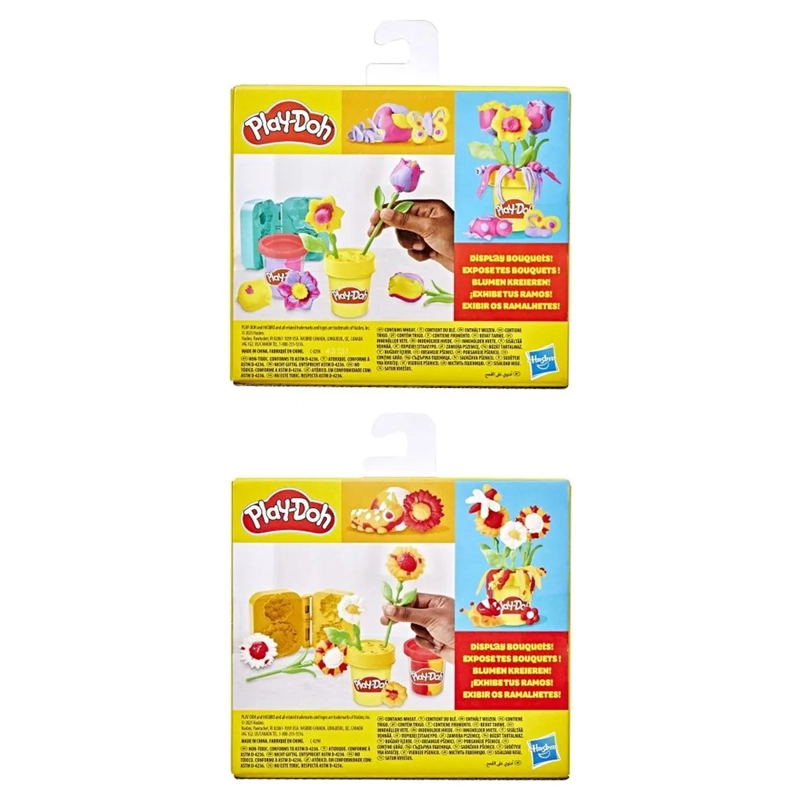 MASAS Y PLASTILINAS PLAY DOH SURTIDO DE FLORECITAS - 4