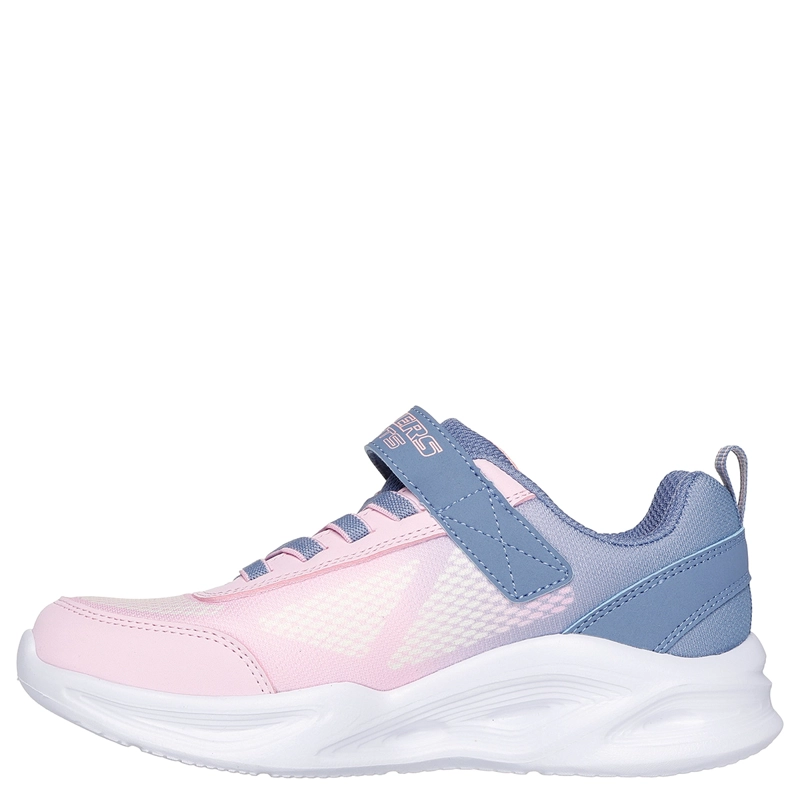 ZAPATILLAS CON LUCES NIÑA SKECHERS CASUAL ROSADO SOLA GLOW - 3