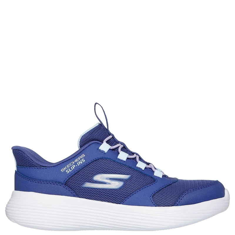 ZAPATILLAS NIÑA SKECHERS CASUALES AZUL MARINO SLIP-INS GO RUN 400 V2 - 1