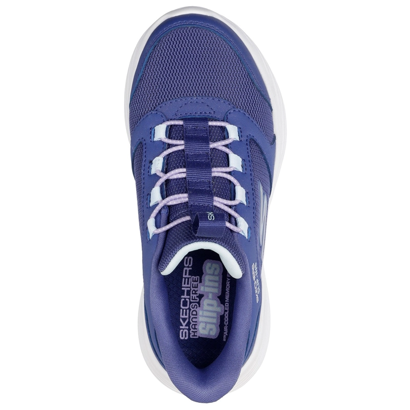 ZAPATILLAS NIÑA SKECHERS CASUALES AZUL MARINO SLIP-INS GO RUN 400 V2 - 4
