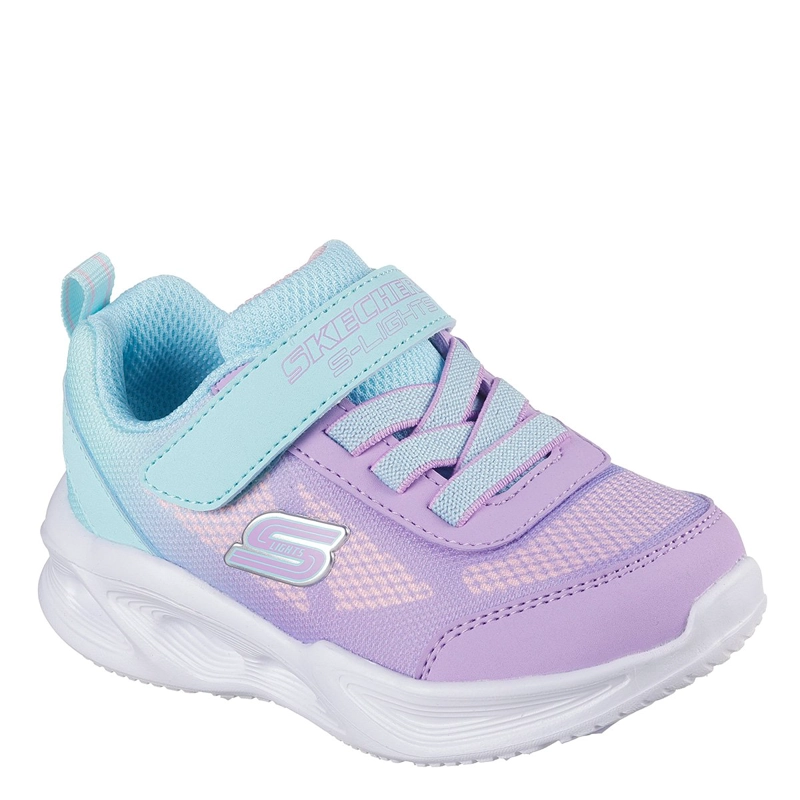 ZAPATILLAS NIÑA SKECHERS CASUALES TURQUESA SOLA GLOW - 2
