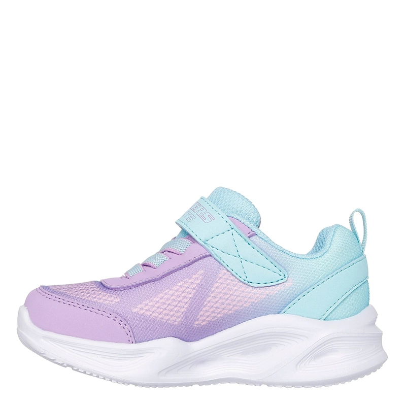 ZAPATILLAS NIÑA SKECHERS CASUALES TURQUESA SOLA GLOW - 3