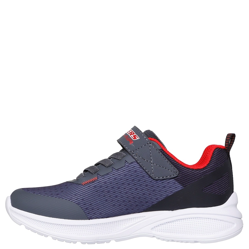 ZAPATILLAS NIÑO SKECHERS CASUALES GRIS MICROSPEC MAX ADVANCE - 3