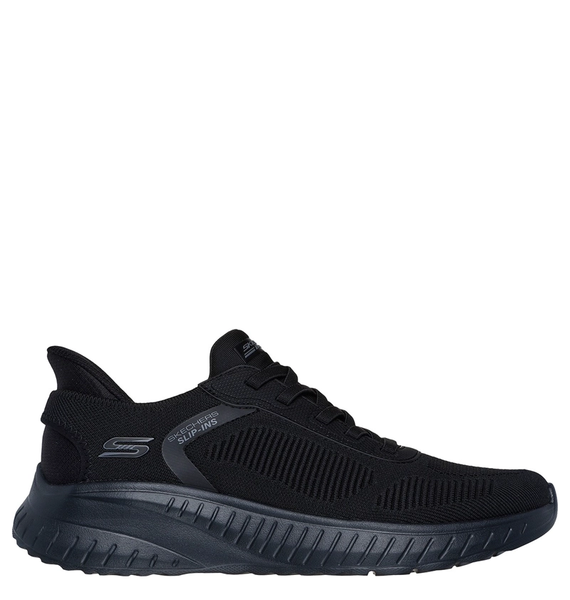 ZAPATILLAS HOMBRE SKECHERS CASUALES NEGRO SLIP-INS BOBS SPORT SQUAD CHAOS - 1