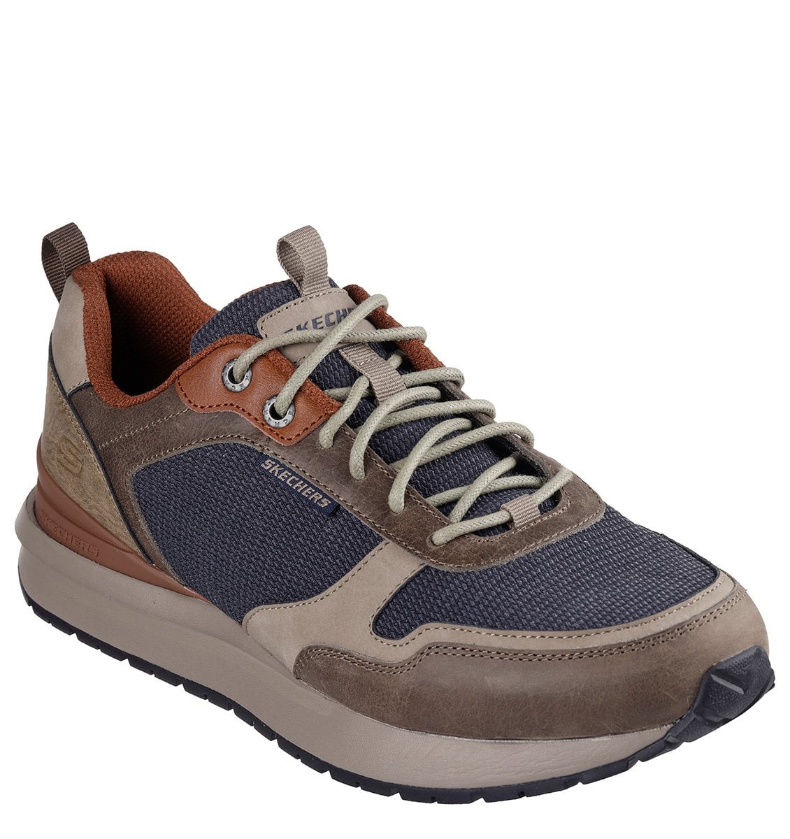 ZAPATILLAS HOMBRE SKECHERS CASUALES TAUPE SUNNY DALE - 2