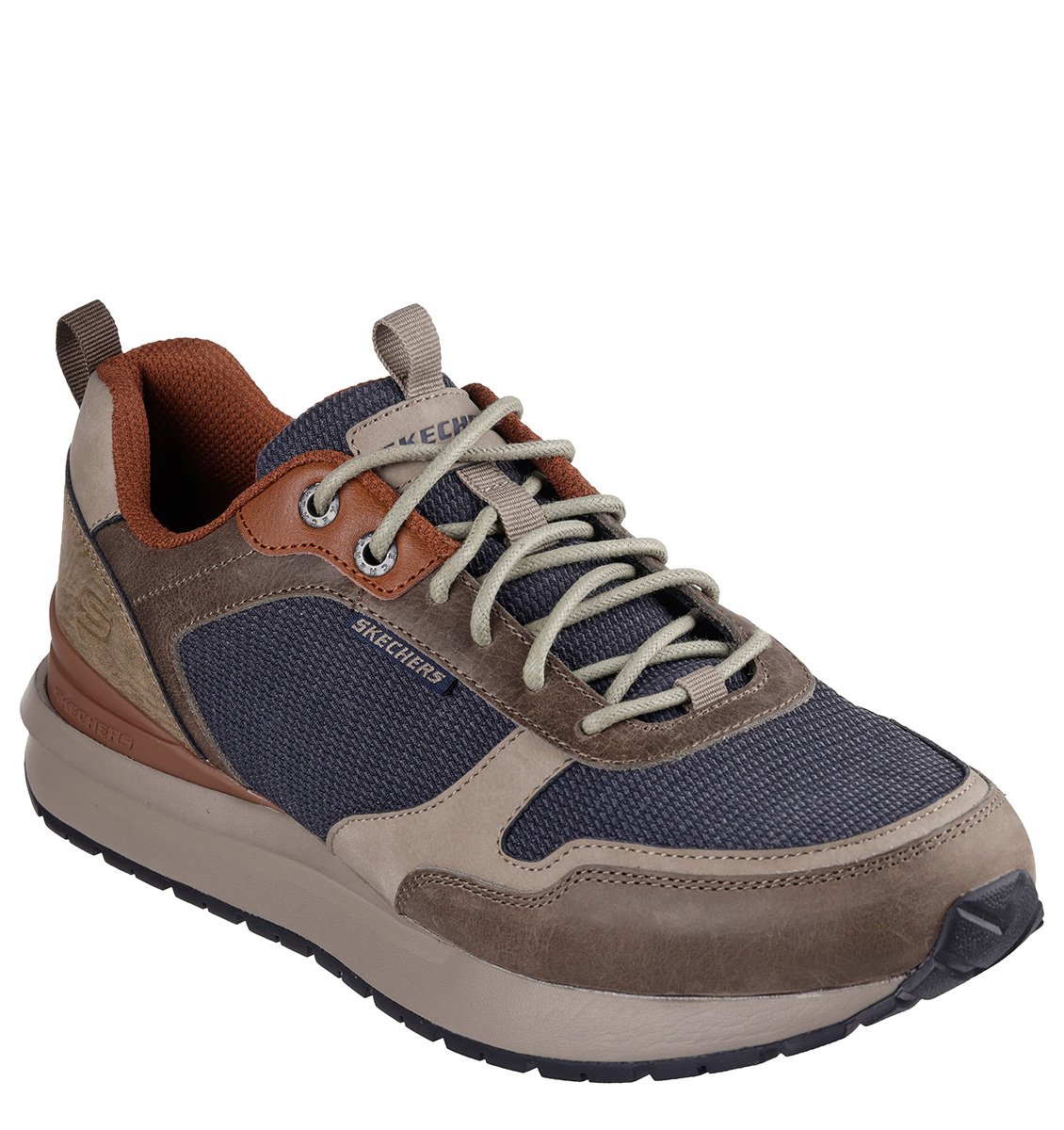 ZAPATILLAS HOMBRE SKECHERS CASUALES TAUPE SUNNY DALE - 2