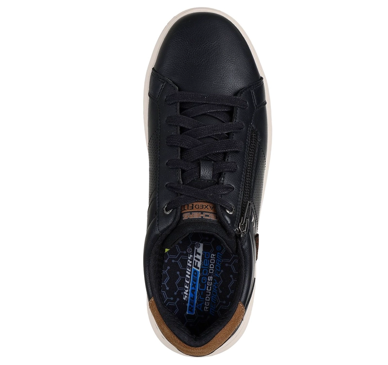 ZAPATILLAS HOMBRE SKECHERS CASUALES NEGRO ZANE - 4