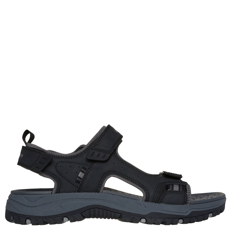 SANDALIAS HOMBRE SKECHERS NEGRO PREWITT - 1
