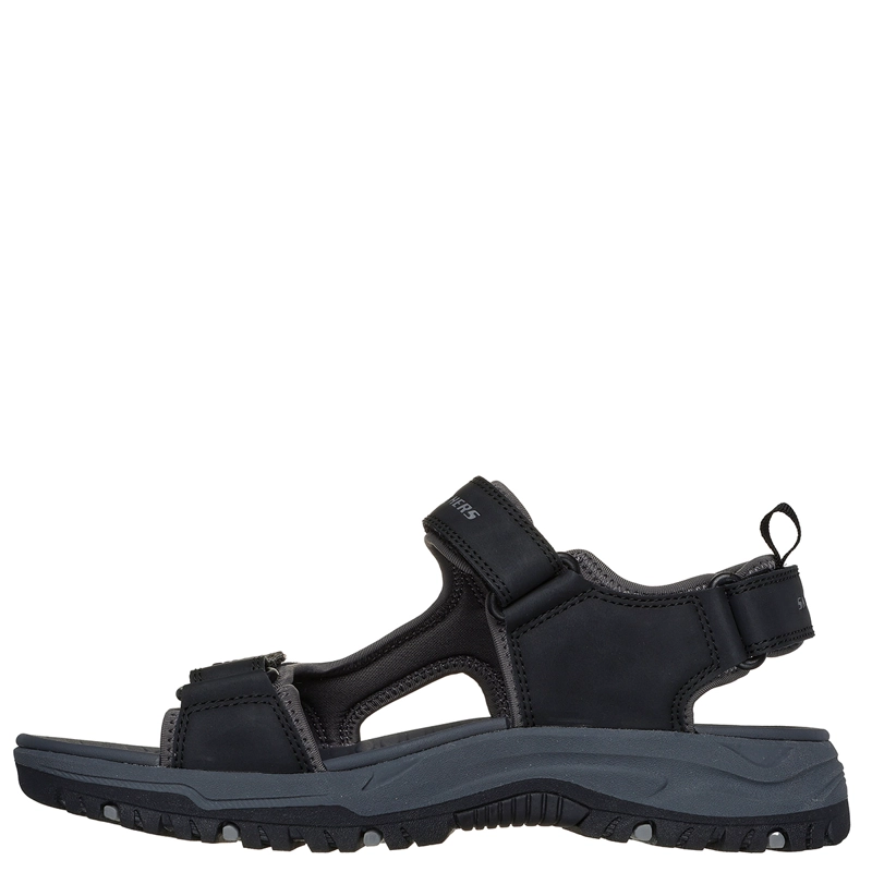 SANDALIAS HOMBRE SKECHERS NEGRO PREWITT - 2
