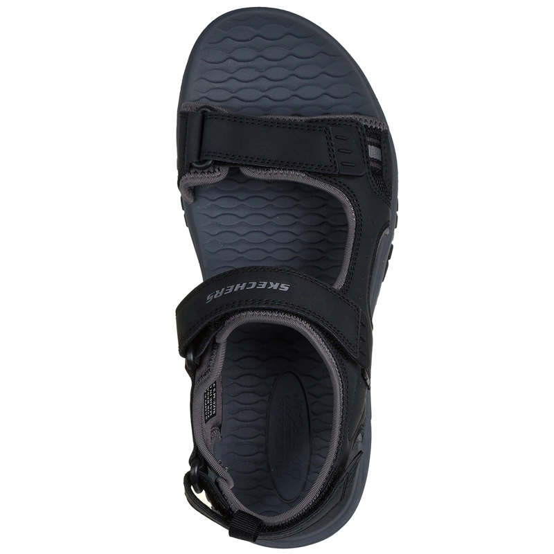 SANDALIAS HOMBRE SKECHERS NEGRO PREWITT - 4