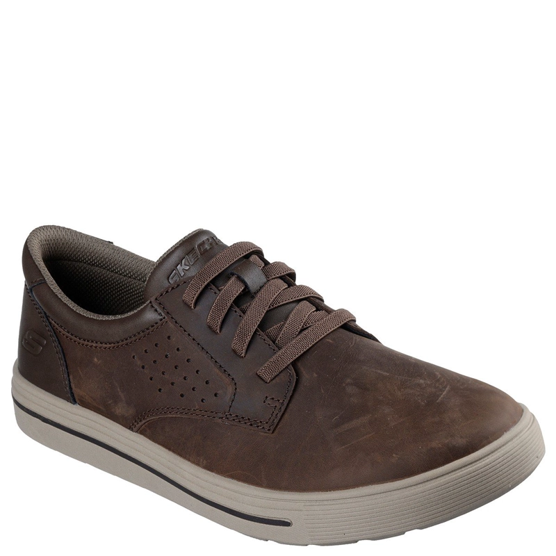 ZAPATILLAS HOMBRE SKECHERS CASUALES CAFÉ SOLANO - 2