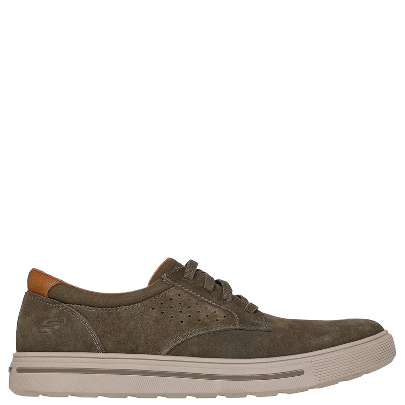 ZAPATILLAS HOMBRE SKECHERS URBANAS OLIVA SOLANO - 1