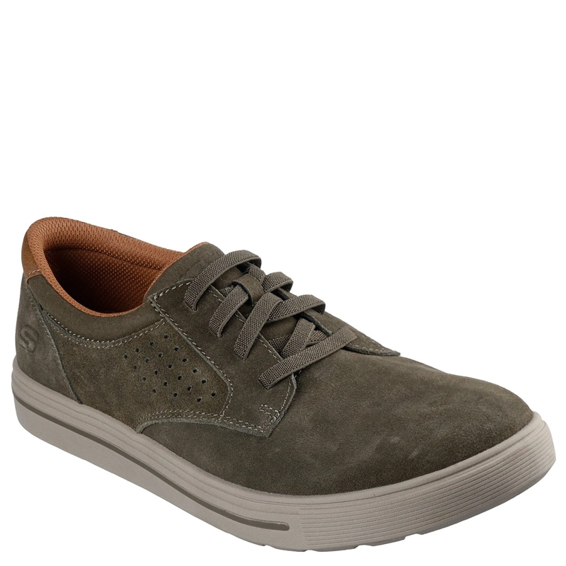 ZAPATILLAS HOMBRE SKECHERS URBANAS OLIVA SOLANO - 2