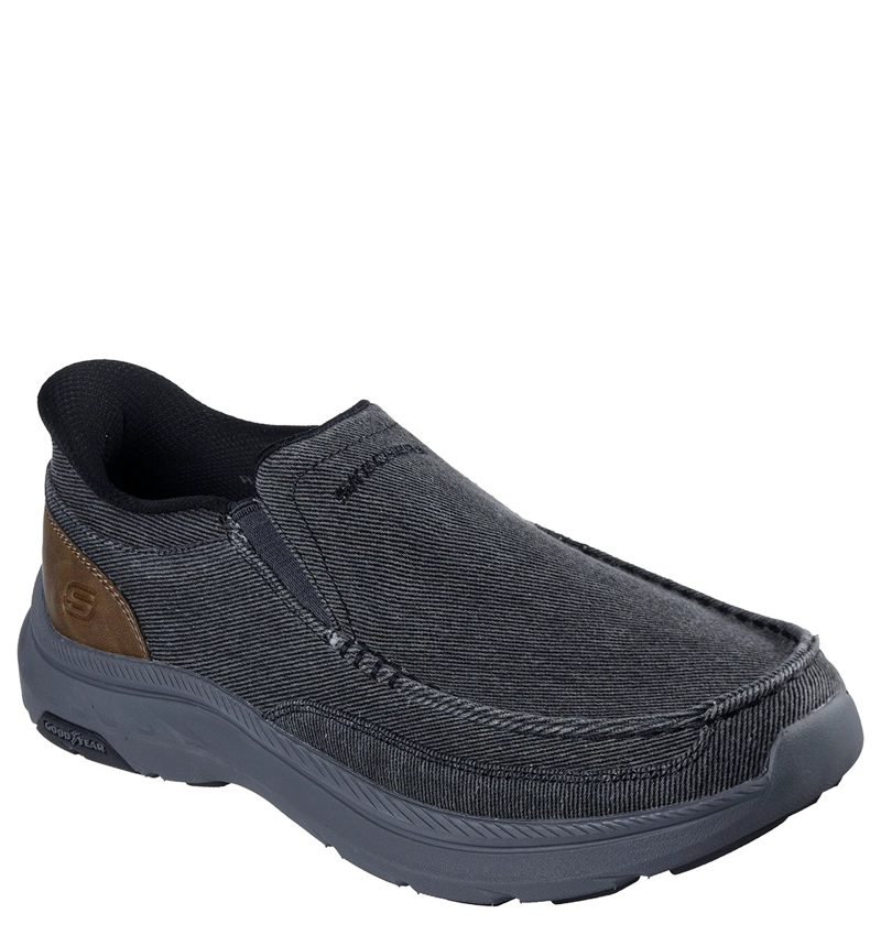 ZAPATILLAS HOMBRE SKECHERS CASUALES NEGRO SLIP-INS POLLARD - 2