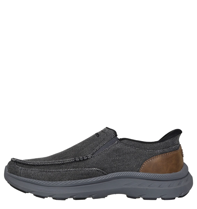ZAPATILLAS HOMBRE SKECHERS CASUALES NEGRO SLIP-INS POLLARD - 3
