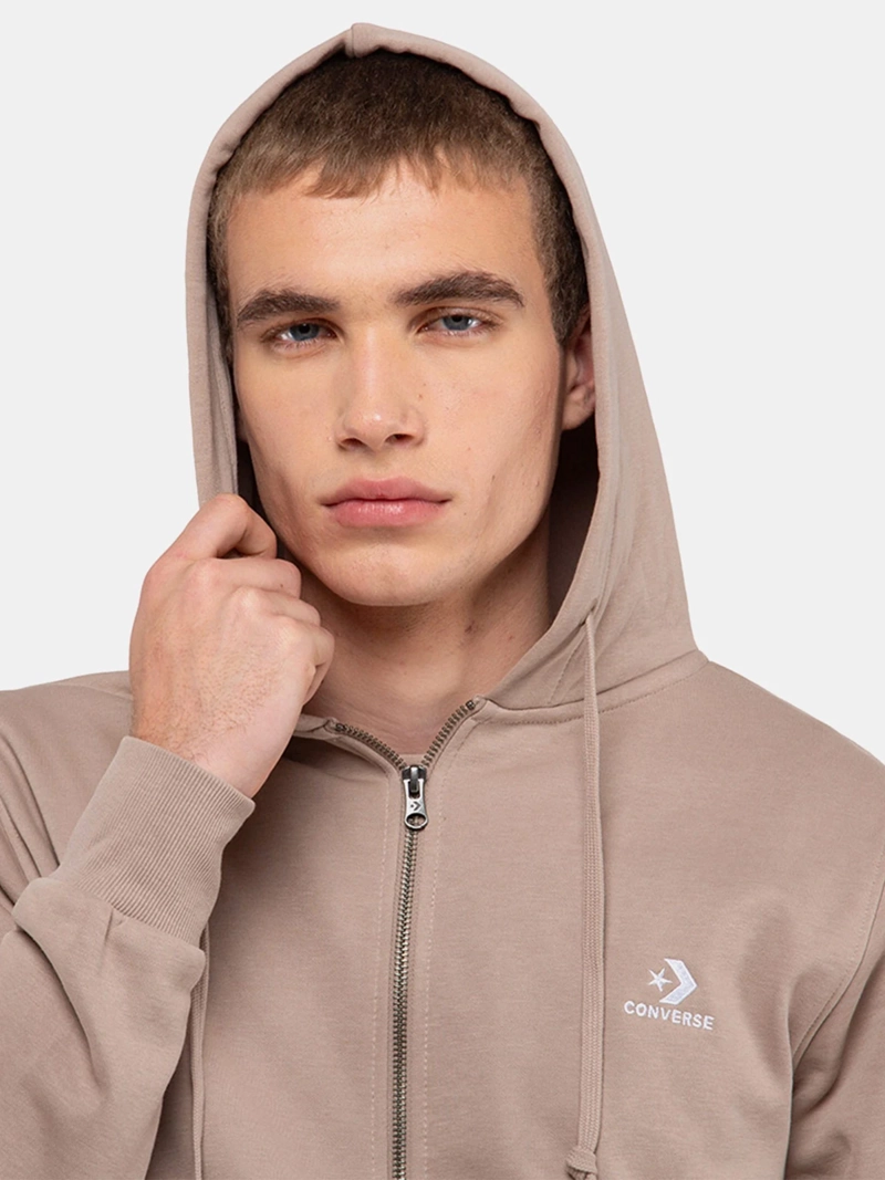 POLERÓN MANGA LARGA HOMBRE CONVERSE STAR CHEVRON FULL ZIP - 3