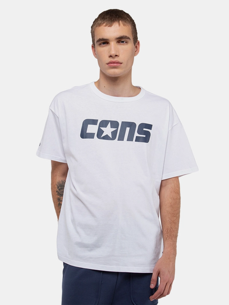 POLERA HOMBRE CONVERSE MANGA CORTA ALGODÓN CONS TEE - 1