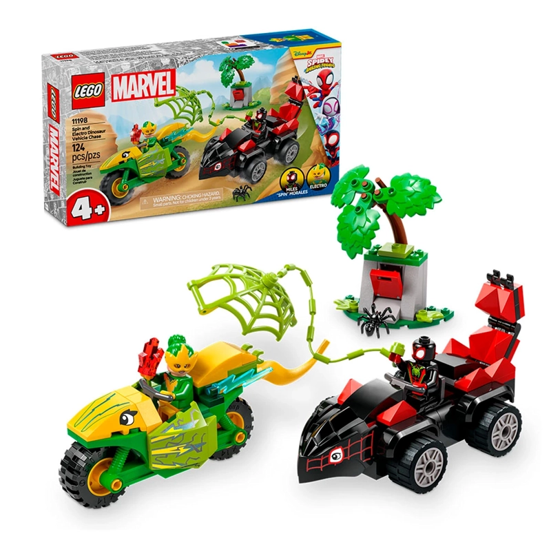 BLOQUES CONSTRUCCIÓN LEGO 11198 SPIN ELECTRO DUELO - 1
