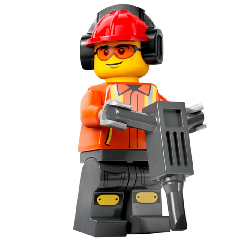 BLOQUE CONSTRUCCIÓN LEGO 60450 CARGADORA CON RUED - 4