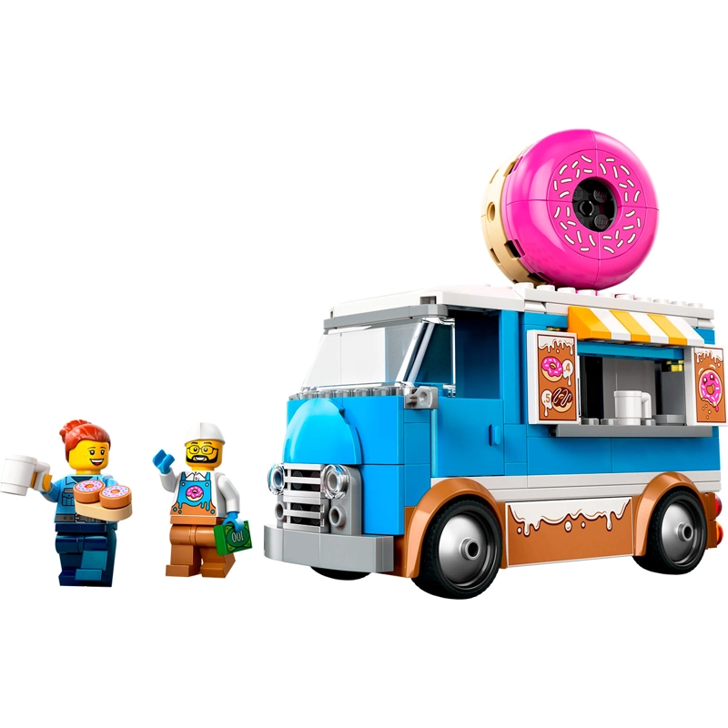 BLOQUES DE CONSTRUCCIÓN LEGO 60452 CAMIÓN DE DÓNUTS - 1