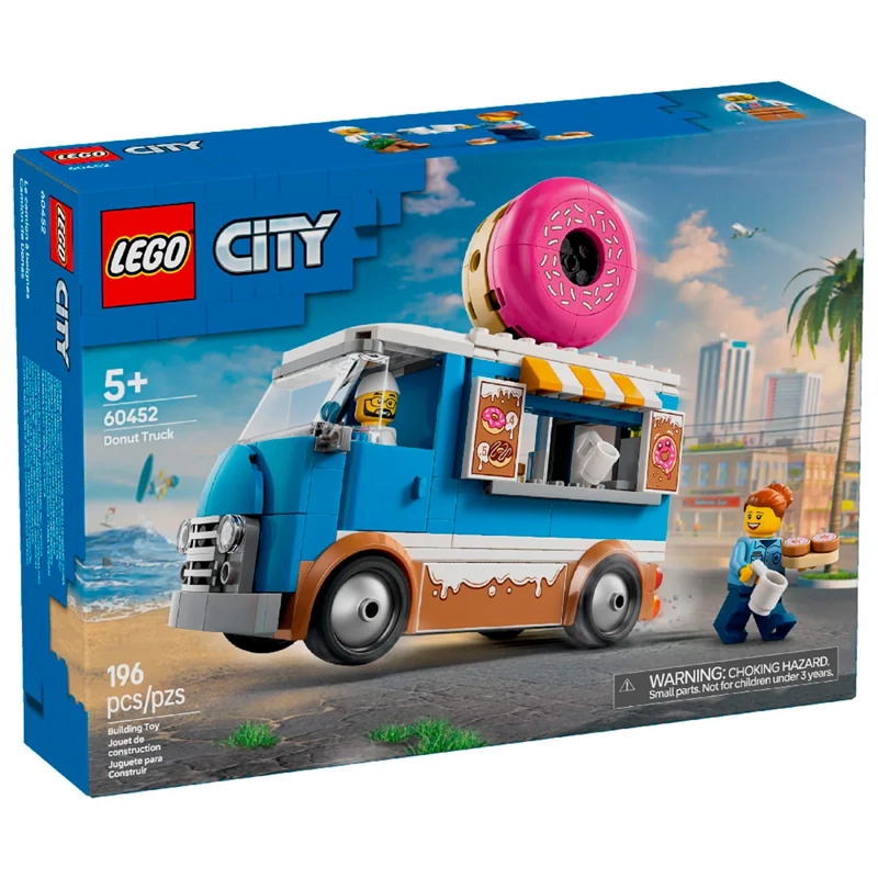 BLOQUES DE CONSTRUCCIÓN LEGO 60452 CAMIÓN DE DÓNUTS - 4