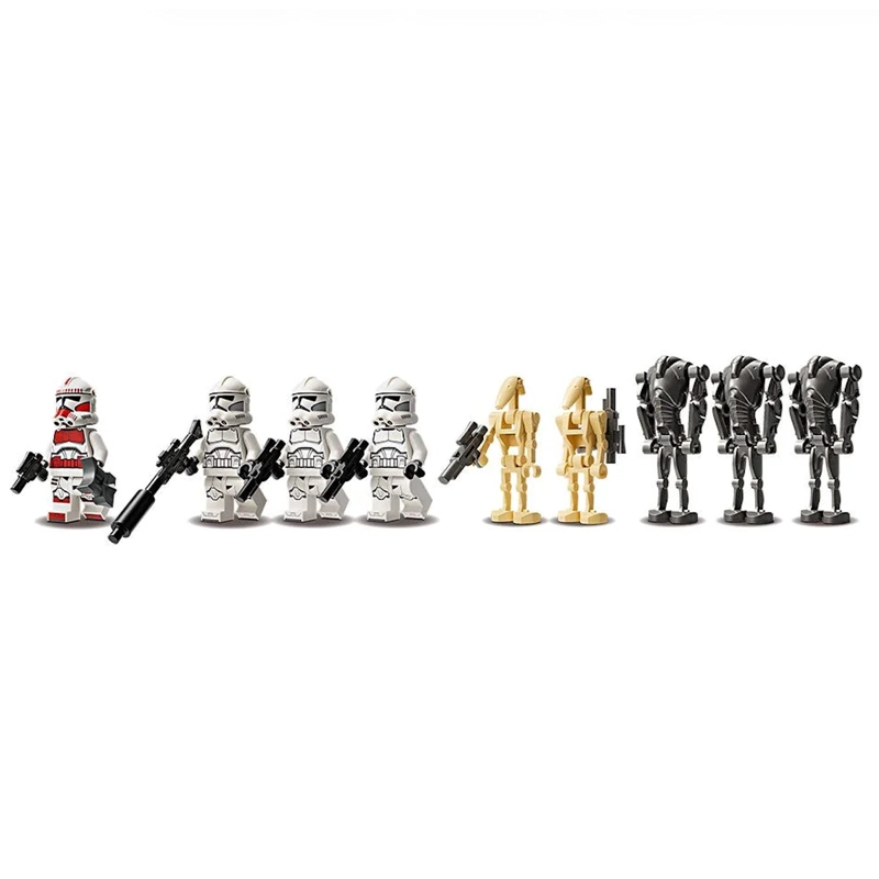 BLOQUES DE CONSTRUCCIÓN LEGO 75372 PACK DE COMBATE: CLON TROOPER Y DROIDES DE BATALLA - 3