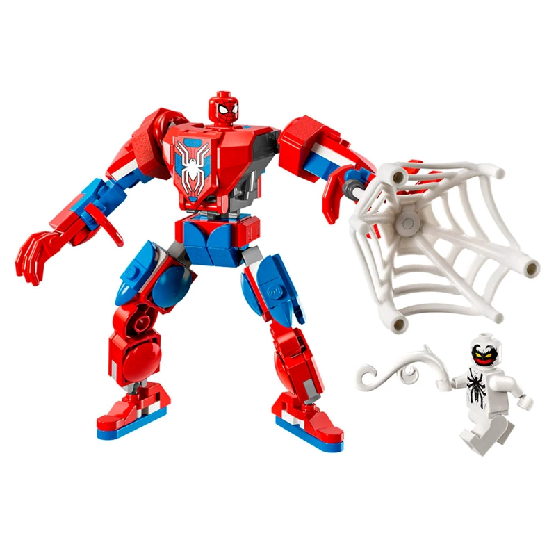BLOQUES DE CONSTRUCCIÓN LEGO 76308 ARMADURA ROBÓTICA DE SPIDER-MAN VS. EL ANTI-VENOM - 1
