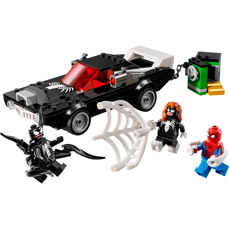 BLOQUE CONSTRUCCIÓN LEGO 76309 SPIDERMAN VS COCH - 3