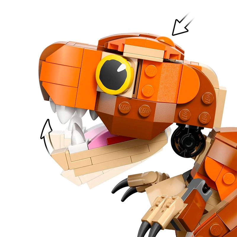 BLOQUES DE CONSTRUCCIÓN LEGO 76967 LITTLE EATIE : T.REX - 2