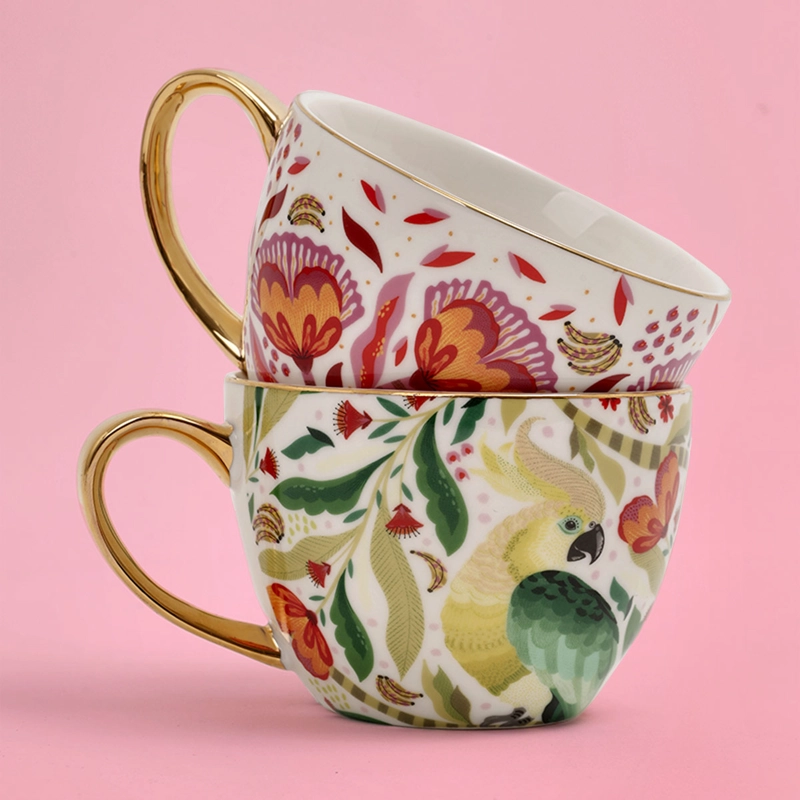 SET X2 MUG RIPLEY HOME LA NEGRA MARÍA GOLD - 8