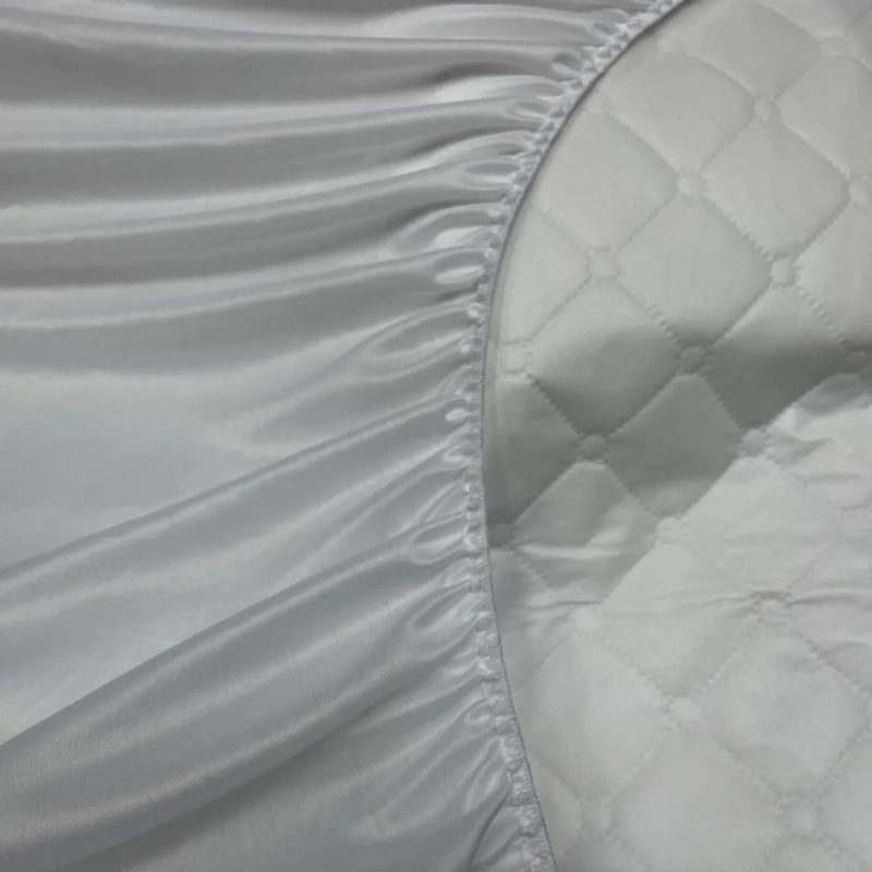 CUBRECOLCHON ANDES IMPERMEABLE 2PL BLANCO - 3