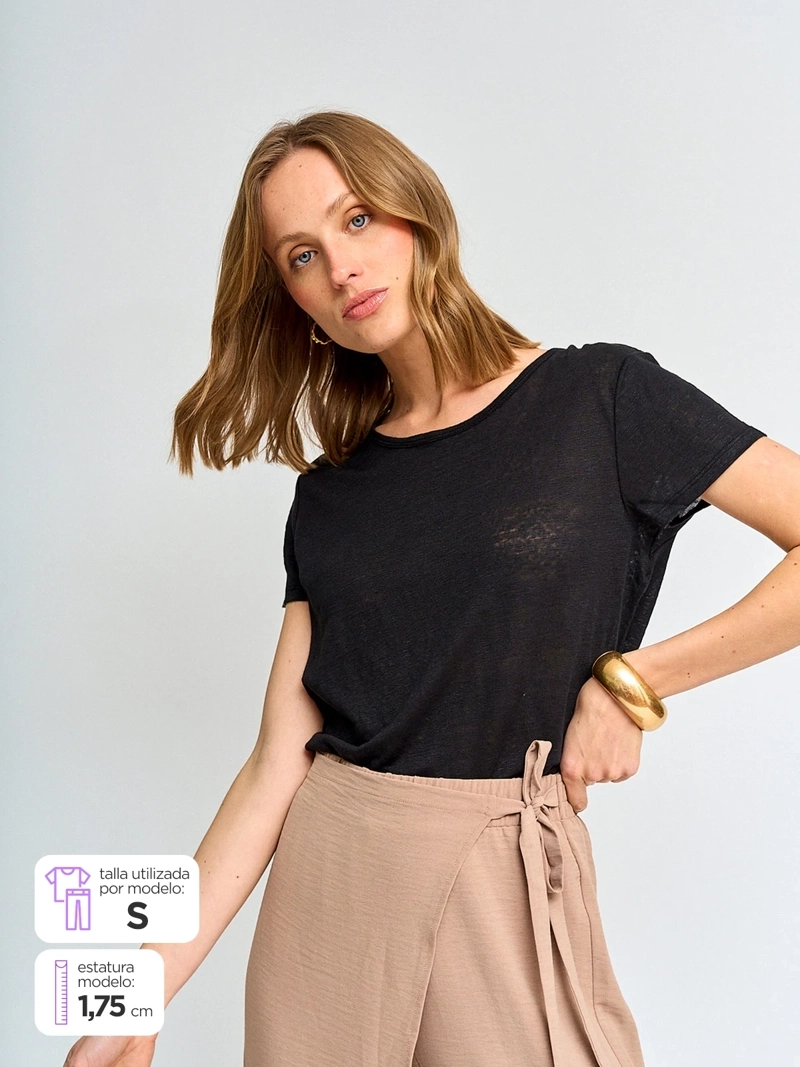 POLERA MUJER MARQUIS LINO  - 1