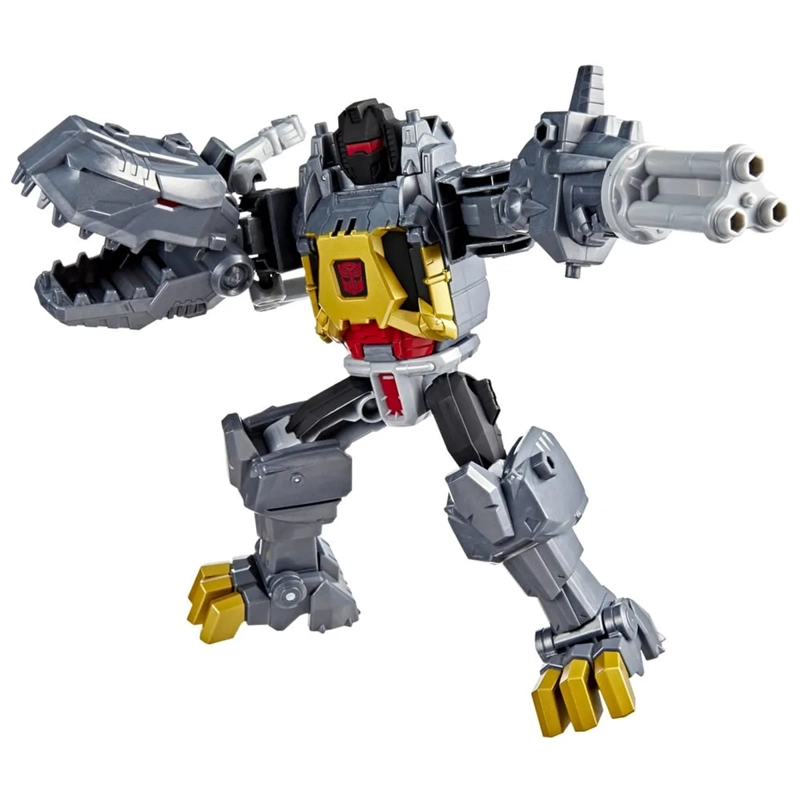 FIGURA DE ACCIÓN TRANSFORMERS CYBERWORLD GRIMLOCK MANDÍBULAS DE BATALLA - 2
