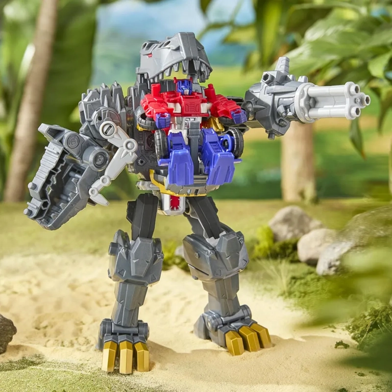 FIGURA DE ACCIÓN TRANSFORMERS CYBERWORLD GRIMLOCK MANDÍBULAS DE BATALLA - 11