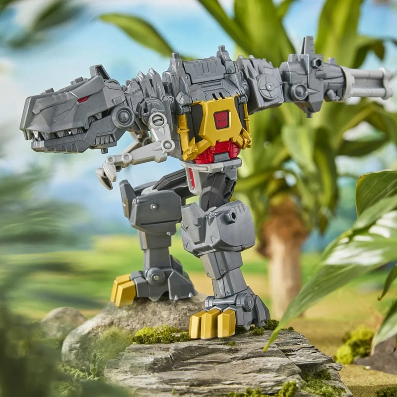 FIGURA DE ACCIÓN TRANSFORMERS CYBERWORLD GRIMLOCK MANDÍBULAS DE BATALLA - 7