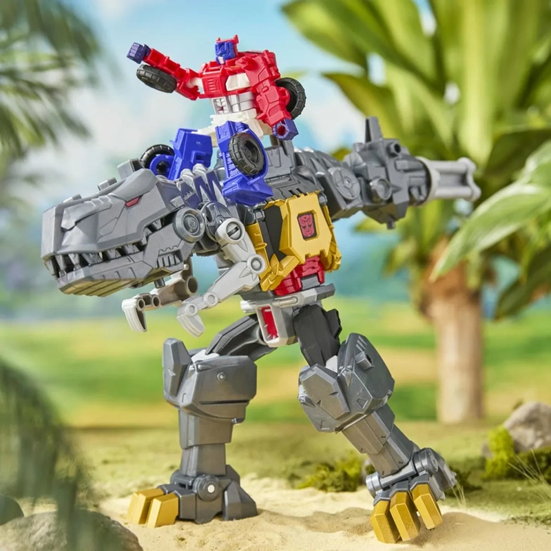 FIGURA DE ACCIÓN TRANSFORMERS CYBERWORLD GRIMLOCK MANDÍBULAS DE BATALLA - 9