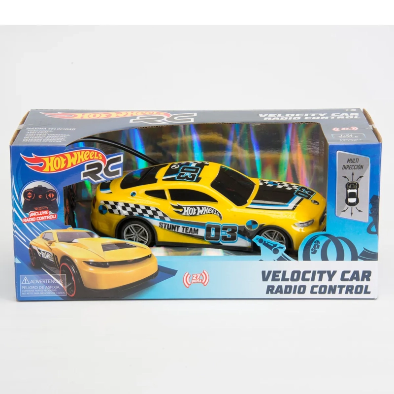 VEHÍCULO RADIO CONTROLADO HOT WHEELS 1 A 24 2ASS - 1