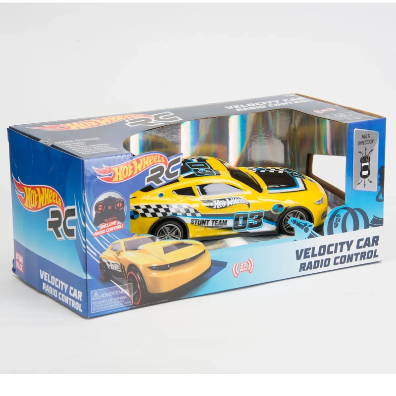 VEHÍCULO RADIO CONTROLADO HOT WHEELS 1 A 24 2ASS - 3
