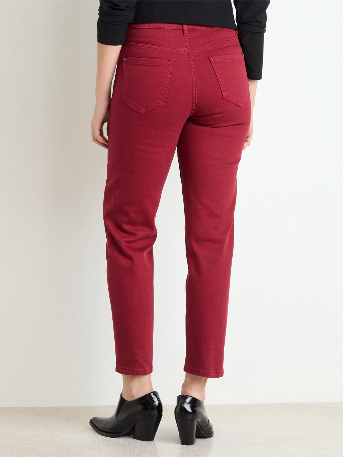 JEANS MUJER ASH SKINNY ALGODÓN CORTES - 2