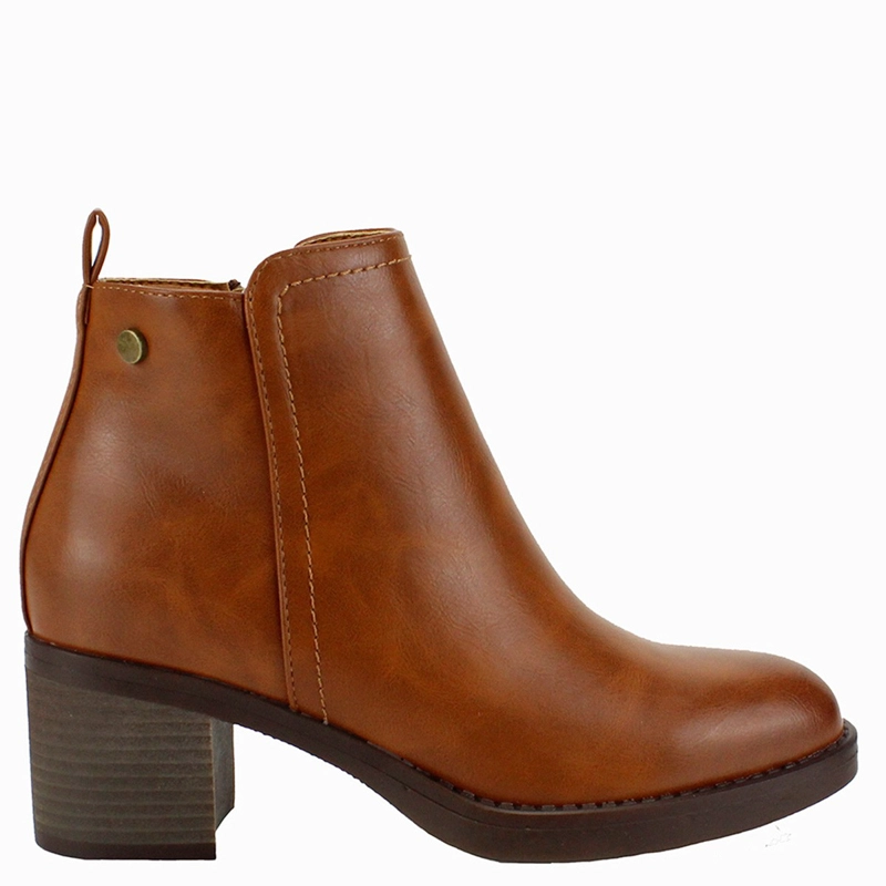 BOTINES MUJER VERAZZI 2608-17A CAMEL - 1