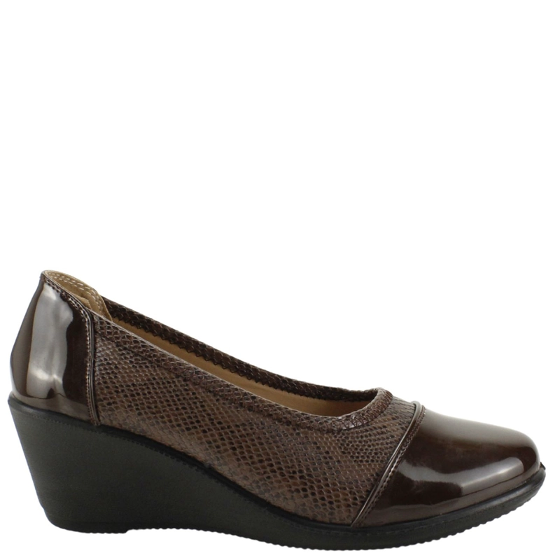 ZAPATOS MUJER VERAZZI CAFÉ A51F2022  - 1