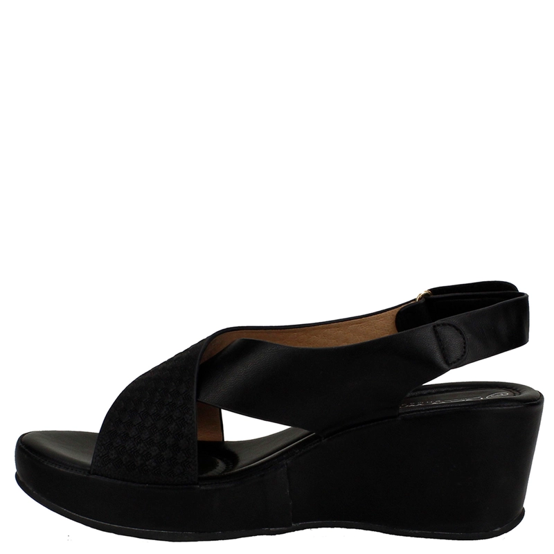 SANDALIAS MUJER VERAZZI NEGRO 3J8736-13 - 3